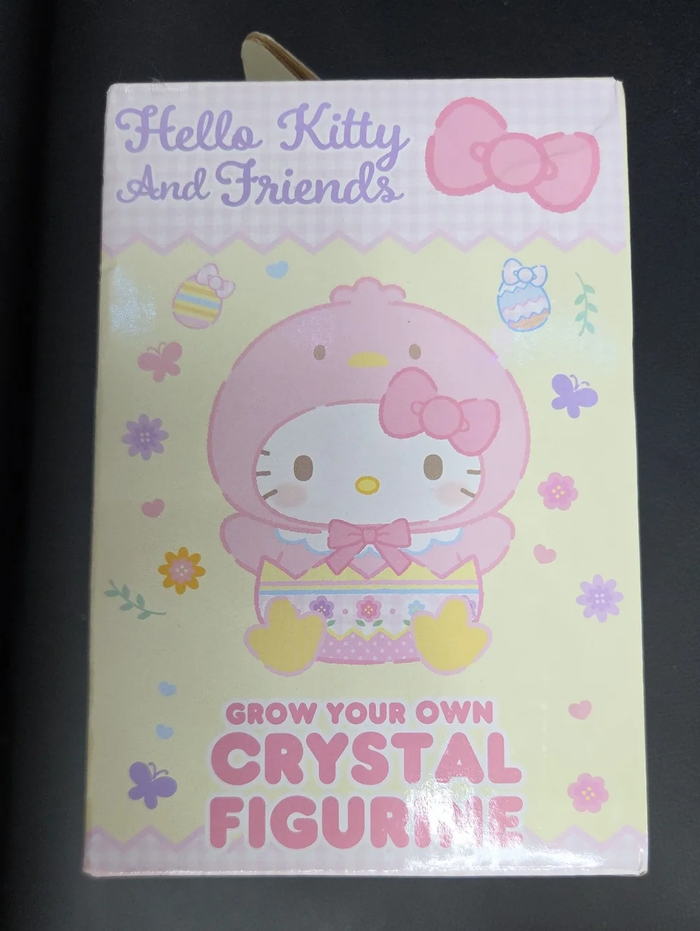 Hello Kitty And Friends Grow & Paint Your Own Crystal Figurine Craft Kit NIB